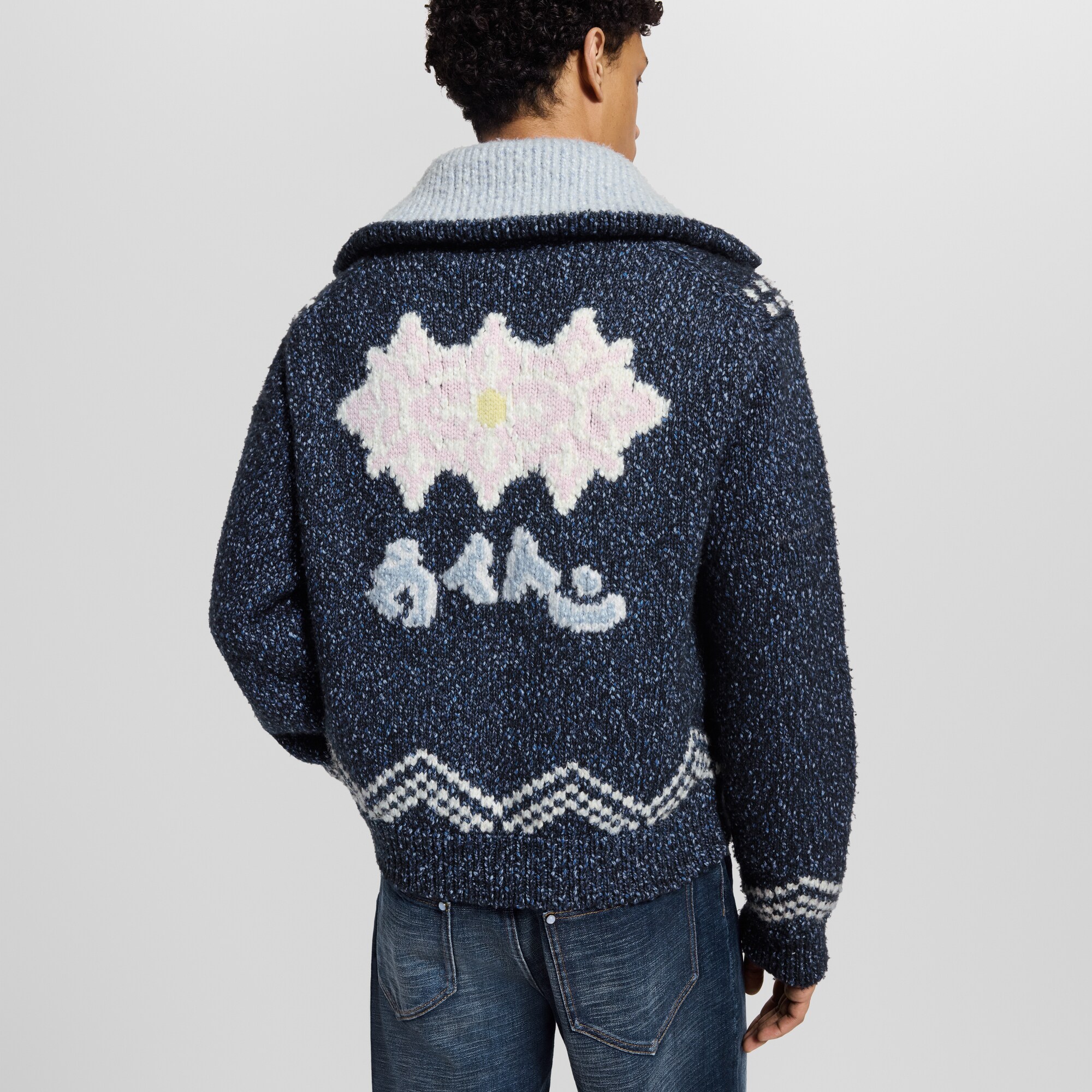 Zipped Knitted Blouson - Luxury Blue | LOUIS VUITTON Zipped Knitted Blouson - Luxury Blue | LOUIS VUITTON